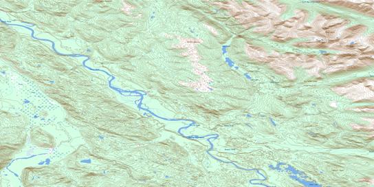 Boswell Mountain Topo Map 105E01 at 1:50,000 scale - National Topographic System of Canada (NTS) - Toporama map