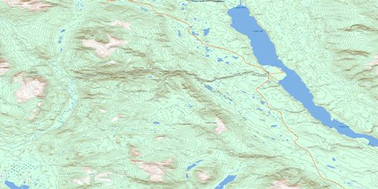 Money Creek Topographic map 105H05 at 1:50,000 Scale