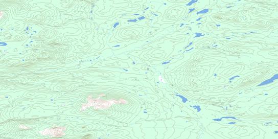 No Title Topo Map 105J03 at 1:50,000 scale - National Topographic System of Canada (NTS) - Toporama map