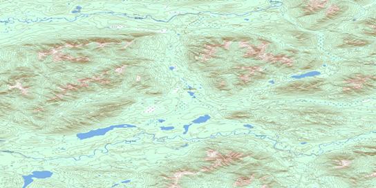 No Title Topographic map 105J10 at 1:50,000 Scale