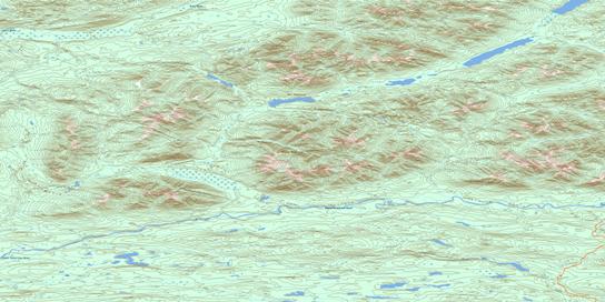 No Title Topographic map 105J14 at 1:50,000 Scale