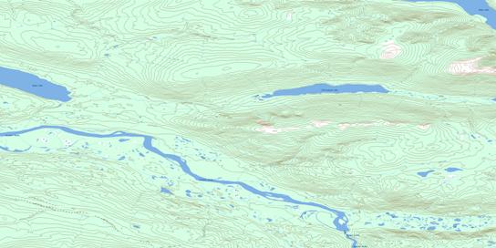 Williamson Lake Topo Map 105M11 at 1:50,000 scale - National Topographic System of Canada (NTS) - Toporama map