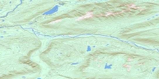 No Title Topo Map 105N05 at 1:50,000 scale - National Topographic System of Canada (NTS) - Toporama map