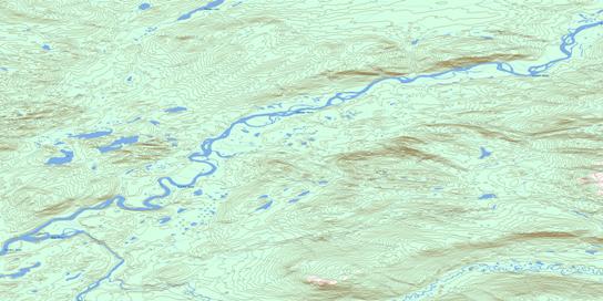 No Title Topo Map 105N12 at 1:50,000 scale - National Topographic System of Canada (NTS) - Toporama map