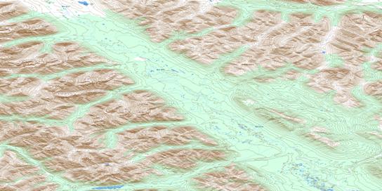 Thor Hills Topo Map 105O15 at 1:50,000 scale - National Topographic System of Canada (NTS) - Toporama map