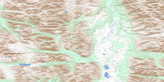 No Title Topographic map 105P01 at 1:50,000 Scale