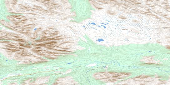 No Title Topo Map 105P05 at 1:50,000 scale - National Topographic System of Canada (NTS) - Toporama map