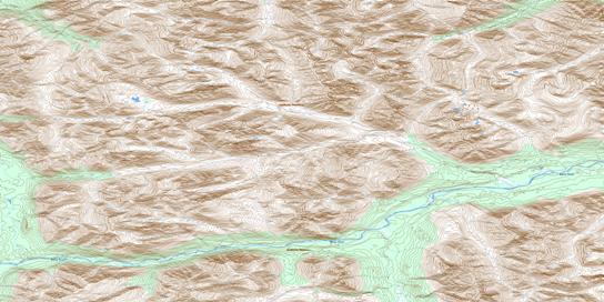 No Title Topographic map 105P08 at 1:50,000 Scale