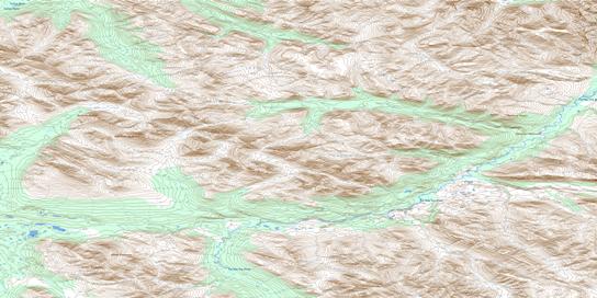 No Title Topographic map 105P12 at 1:50,000 Scale