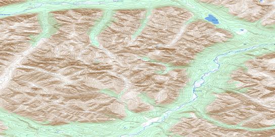 Shale Lake Topographic map 106A05 at 1:50,000 Scale