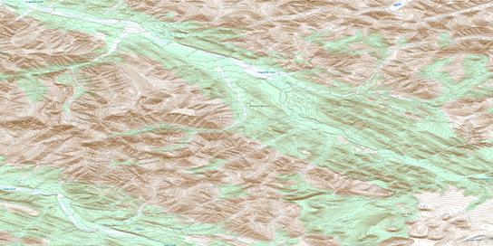 No Title Topographic map 106A10 at 1:50,000 Scale