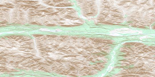 No Title Topo Map 106A13 at 1:50,000 scale - National Topographic System of Canada (NTS) - Toporama map