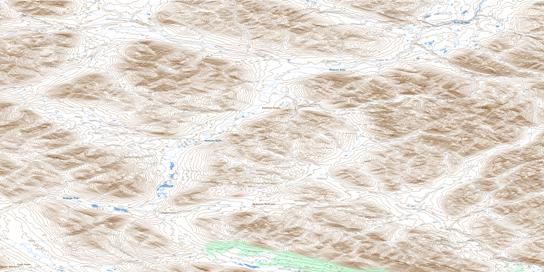 No Title Topo Map 106B02 at 1:50,000 scale - National Topographic System of Canada (NTS) - Toporama map