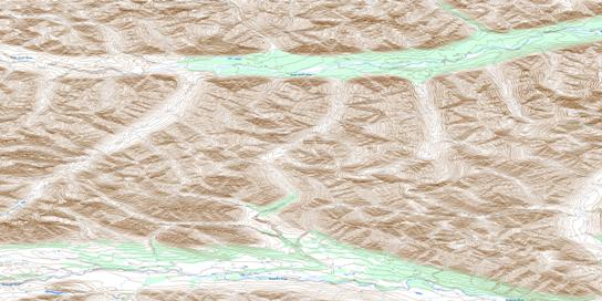 No Title Topographic map 106B08 at 1:50,000 Scale
