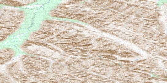 No Title Topo Map 106B09 at 1:50,000 scale - National Topographic System of Canada (NTS) - Toporama map