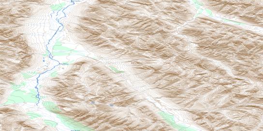 No Title Topographic map 106B14 at 1:50,000 Scale