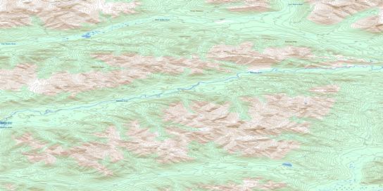 No Title Topo Map 106C03 at 1:50,000 scale - National Topographic System of Canada (NTS) - Toporama map