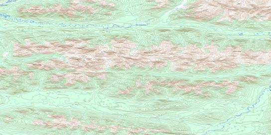 No Title Topo Map 106C04 at 1:50,000 scale - National Topographic System of Canada (NTS) - Toporama map