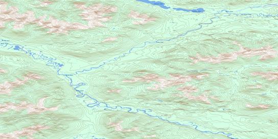 Mount Westman Topographic map 106D01 at 1:50,000 Scale