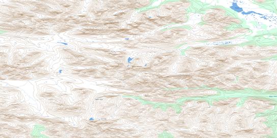 Elliott Lake Topo Map 106D05 at 1:50,000 scale - National Topographic System of Canada (NTS) - Toporama map