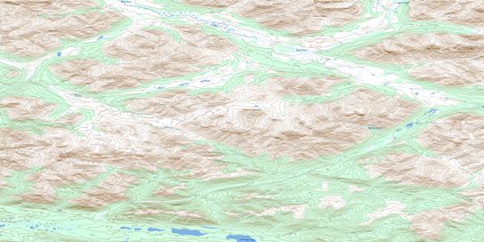 No Title Topographic map 106D08 at 1:50,000 Scale