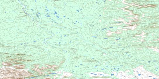 No Title Topo Map 106E09 at 1:50,000 scale - National Topographic System of Canada (NTS) - Toporama map