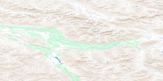 No Title Topographic map 106F04 at 1:50,000 Scale