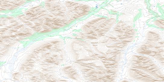 No Title Topographic map 106F08 at 1:50,000 Scale