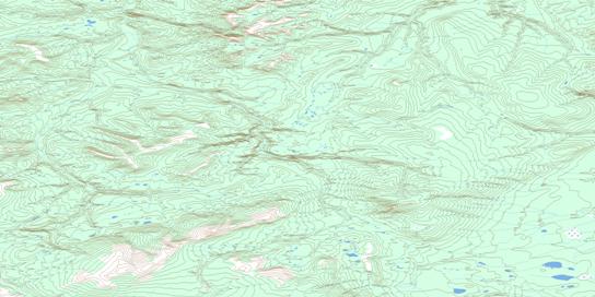 No Title Topographic map 106F12 at 1:50,000 Scale