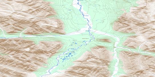 No Title Topographic map 106G03 at 1:50,000 Scale