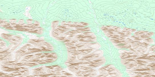 No Title Topographic map 106G05 at 1:50,000 Scale