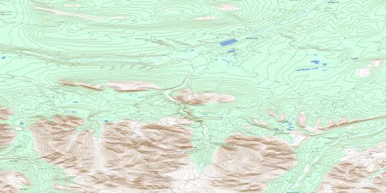 No Title Topographic map 106G07 at 1:50,000 Scale