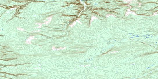 Yellow Hills Topographic map 106G10 at 1:50,000 Scale