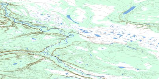 No Title Topographic map 106G16 at 1:50,000 Scale