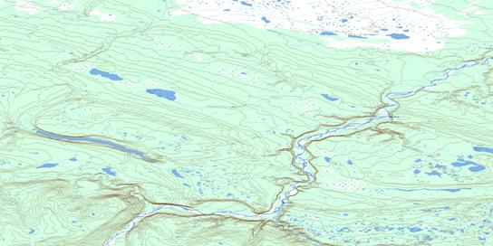 No Title Topographic map 106H12 at 1:50,000 Scale
