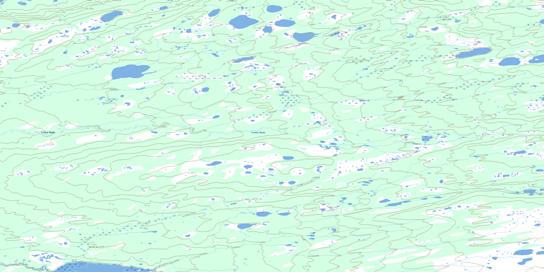 No Title Topo Map 106I01 at 1:50,000 scale - National Topographic System of Canada (NTS) - Toporama map