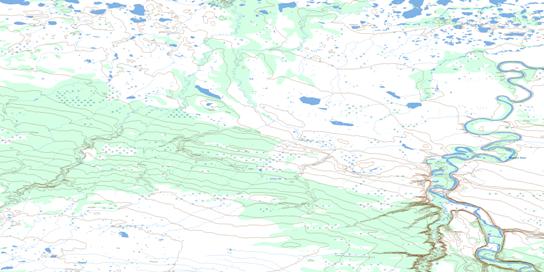 No Title Topo Map 106J02 at 1:50,000 scale - National Topographic System of Canada (NTS) - Toporama map