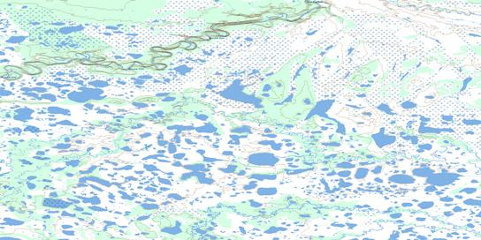 No Title Topo Map 106J07 at 1:50,000 scale - National Topographic System of Canada (NTS) - Toporama map