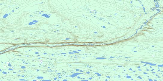No Title Topo Map 106J09 at 1:50,000 scale - National Topographic System of Canada (NTS) - Toporama map