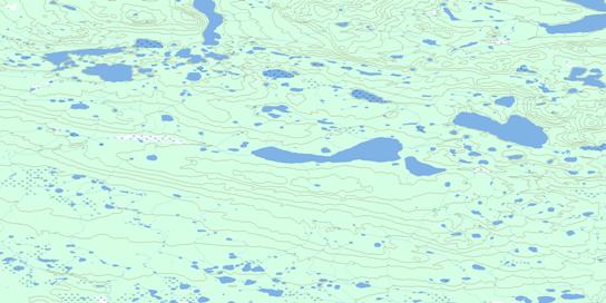 No Title Topographic map 106J14 at 1:50,000 Scale