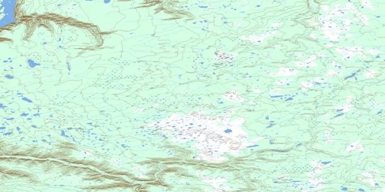 No Title Topo Map 106K04 at 1:50,000 scale - National Topographic System of Canada (NTS) - Toporama map