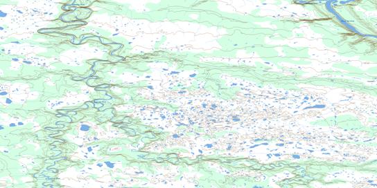 No Title Topographic map 106K06 at 1:50,000 Scale