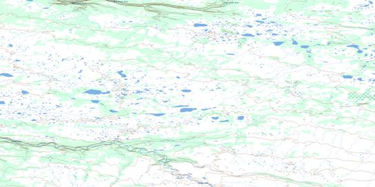 Weldon Creek Topo Map 106K08 at 1:50,000 scale - National Topographic System of Canada (NTS) - Toporama map