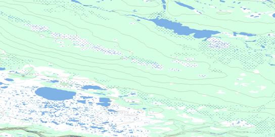 No Title Topo Map 106K09 at 1:50,000 scale - National Topographic System of Canada (NTS) - Toporama map