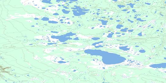 No Title Topo Map 106K15 at 1:50,000 scale - National Topographic System of Canada (NTS) - Toporama map