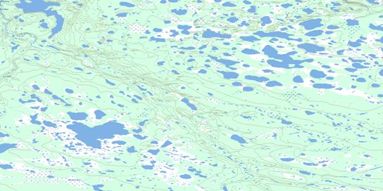 No Title Topo Map 106K16 at 1:50,000 scale - National Topographic System of Canada (NTS) - Toporama map