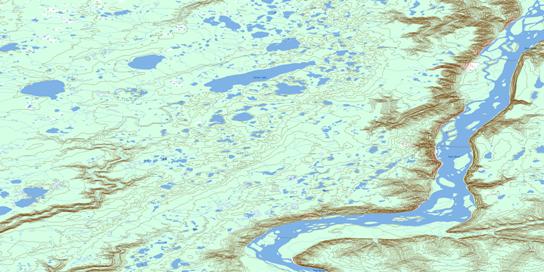 No Title Topographic map 106L01 at 1:50,000 Scale