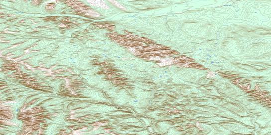 No Title Topo Map 106L03 at 1:50,000 scale - National Topographic System of Canada (NTS) - Toporama map