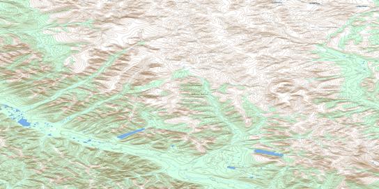 No Title Topographic map 106L04 at 1:50,000 Scale