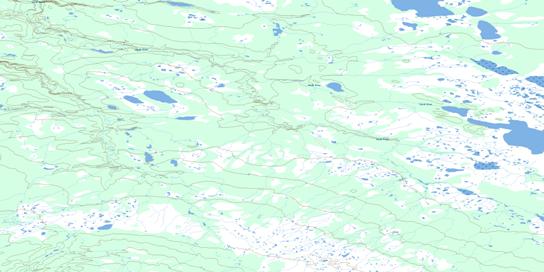 No Title Topo Map 106L16 at 1:50,000 scale - National Topographic System of Canada (NTS) - Toporama map